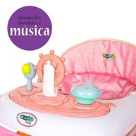 Andador Infantil Musical La Bamba Rosa - Diversão e Segurança para Bebês a Partir de 6 Meses - imagem 5