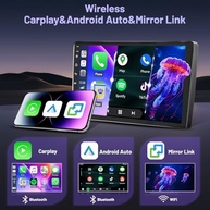 Central Multimídia Hikity 10" Android para Jeep Cherokee 2013-2018: Carplay, GPS, Câmera AHD e Mais! - imagem 5