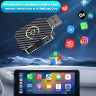 Adaptador CarPlay & Android Auto 2 em 1 Sem Fio - Liberdade e Tecnologia no Seu Carro! - imagem 5