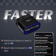 Leitor OBD2 Vgate iCar Pro 2S Bluetooth 5.2: Diagnóstico Avançado para iPhone, Android e Windows - imagem 5