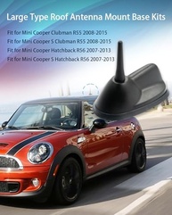 Antena Esportiva Curta para Mini Cooper R55/R56: Design Moderno e Recepção Superior - imagem 4