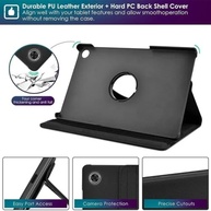 Capa Anti Impacto Giratória Galaxy Tab A9 8.7" + Película Vidro 9H + Caneta Touch - imagem 3