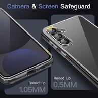 JETech Capa Protetora para Samsung Galaxy S24 FE: Transparência, Anti-Choque e Anti-Amarelamento - imagem 5