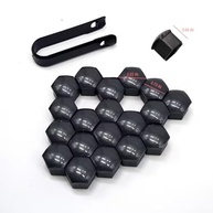 Proteja Suas Porcas de Roda: Kit 20 Protetores Anti-Poeira 19mm (Preto) - imagem 5