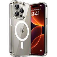 Capa Mag-Safe para iPhone 16 Pro MAX: Transparente Premium Anti-Amarelamento com Proteção de Câmera - imagem 1