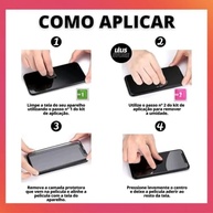 Kit Premium Samsung A56: Capa Anti Impacto Transparente + Película Cerâmica 9D - imagem 4