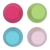 Jogo de Formas para Muffins Redondo 12 Peças - Silicone Alimentar Antiaderente Mimo Style - imagem 5