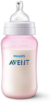 Mamadeira Clássica 330 ml Philips Avent Rosa - Anticólica e Ergonômica - imagem 4