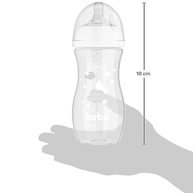 Mamadeira Buba Easy Flow Nuvem Branca 330ml - Anticólica e Livre de BPA - imagem 4
