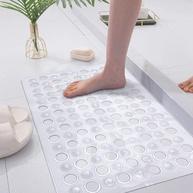 Tapete de Banheiro Box Antiderrapante com Ventosas - Segurança e Conforto em PVC Antimofo - imagem 1