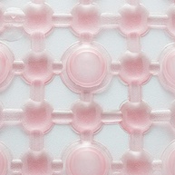 Tapete de PVC com Antiderrapante para Banheiro Rosa - 49cm x 32cm | Segurança e Estilo para seu Ambiente - imagem 5
