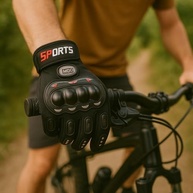 Luva de Motoqueiro Profissional: Proteção Antiderrapante e Conforto para Motoboys - imagem 4