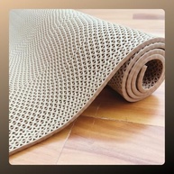 Tapete Antiderrapante Premium para Banheiro, Box e Piscina | Onda Bege 60x100cm - imagem 5