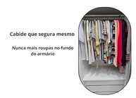 Kit 50 Cabides Reforçados de Veludo Antideslizante com Gancho 360° - Organize seu Guarda-Roupa com Estilo - imagem 4