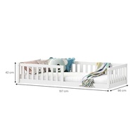Cama Montessoriana Infantil Gustavo - Segurança e Estímulo ao Desenvolvimento com Design Moderno - imagem 4