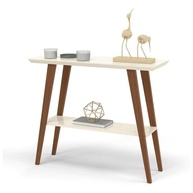 Aparador Davi Off White e Amadeirado - Design Moderno e Sofisticado para Ambientes Elegantes - imagem 1