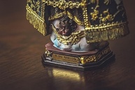 Imagem de Nossa Senhora Aparecida em Resina Importada 30cm - Decoração Sagrada com Detalhes Exclusivos - imagem 5