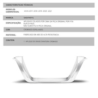 Transforme seu Nissan Kicks: Aplique Cromado Premium para Grade Dianteira (2017-2021) - imagem 3