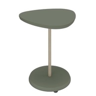 Mesa de Apoio Triangular MDF 25mm com Pés Dourados - Design Moderno Menta | Artely - imagem 2