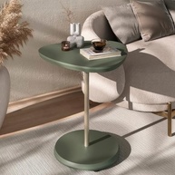 Mesa de Apoio Triangular MDF 25mm com Pés Dourados - Design Moderno Menta | Artely - imagem 3