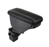 Apoio de Braço Premium Courvin Preto com Costura Branca para Nissan Kicks (Todos os Modelos) - imagem 2
