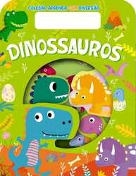 Livro Aprenda com Diversão Dinossauros: Alfabetização Divertida para Crianças - imagem 1