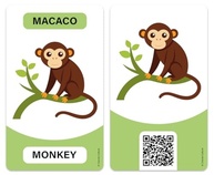 Flash Cards Bilíngues de Animais: Aprenda Inglês de Forma Divertida e Visual! - imagem 4