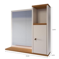 Conjunto Gabinete + Espelheira para Banheiro Deca Aqua - Design Moderno e Organização Inteligente - imagem 3