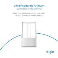 Umidificador de Ar Digital Touch Elgin 4L com Iluminação RGB - Bivolt - imagem 4