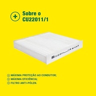 Filtro de Cabine MANN-FILTER CU22011/1: Ar Puro para Nissan Kicks, Logan e Sandero - imagem 4