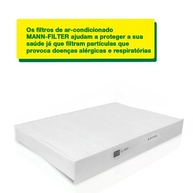 MANN-FILTER Filtro de Cabine Ar-Condicionado CU 2940/1: Proteção e Saúde para Citroen e Peugeot - imagem 2