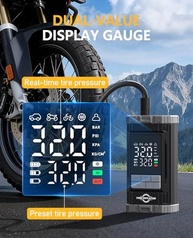 Compressor de Ar Portátil 150PSI: Bomba de Ar Sem Fio Essencial para Seu Carro e Bicicleta - imagem 5