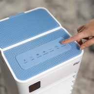 Climatizador de Ar Torre WAP CONTROL DIGITAL 3 em 1 – Umidifica, Ventila e Climatiza com Painel Touch e Controle Remoto - imagem 5