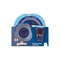 Kit Alimentação Infantil Homem-Aranha - Prato, Bowl e Copo - imagem 2