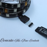 Kit 7 Conectores Macho Aranha 4 Vias 12V para Fitas LED RGB - Instalação Fácil e Segura - imagem 5