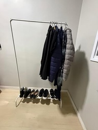 Arara Cabideiro de Chão com Sapateira e Prateleira - Organize com Estilo e Praticidade - imagem 5