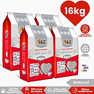 Areia White Snow: 4x Mais Absorção e Controle de Odor! - imagem 1