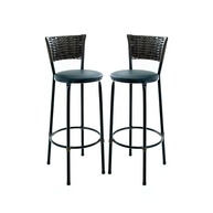 Kit 2 Banquetas Altas com Design Moderno para Cozinha e Área Gourmet - Cor Argila - imagem 2