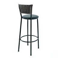 Kit 2 Banquetas Altas com Design Moderno para Cozinha e Área Gourmet - Cor Argila - imagem 5