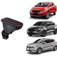 Apoio de Braço Premium Courvin Marrom para Fiat Argo, Cronos e Strada - Conforto e Estilo! - imagem 3