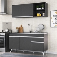 Armário de Cozinha Compacto Veneza Multimóveis - Design Moderno e Funcionalidade - imagem 3