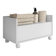 Gabinete Armário de Banheiro 60cm com Rodízios - Design Moderno e Funcionalidade - imagem 1