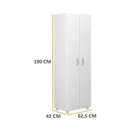 Armário Multiuso para Lavanderia com Porta Vassouras - Design Moderno e Organização Inteligente - imagem 3