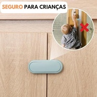 Kit Proteção Infantil Premium - 4 Travas Seguras para Armários, Portas e Gavetas | Instalação Fácil, Sem Furos - imagem 4