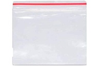 Saco Zip Transparente N 08 17x24cm - 50 Unidades | Fechamento Hermético para Armazenamento - imagem 1