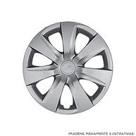 Calota Aro 14" Prata Mod Etios 2014/2015 Grid - Jogo com 4 Unidades - imagem 5