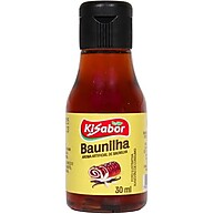 KiSabor Baunilha: Aroma Intenso 30g - imagem 1