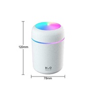 Difusor de Aroma USB com Luz Noturna - Umidificador de Ar Silencioso 300ml - imagem 4