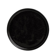 Conjunto 6 Pratos Sobremesa Porto Brasil Linhas Black Sand 21,5cm - Design Artesanal & Resistente - imagem 1