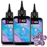 Resina UV Cristalina 300g - Cura Rápida, Baixa Viscosidade, Ideal para Artesanato e Moldes - imagem 2